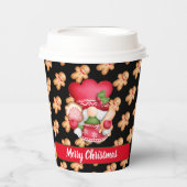 ジンジャーブレッカスタマイズド格言色と文字 紙コップ (正面)