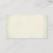 ジンジャーブレックラシックド赤ちゃんシャワーギフト登録カード エンクロージャーカード (裏面)