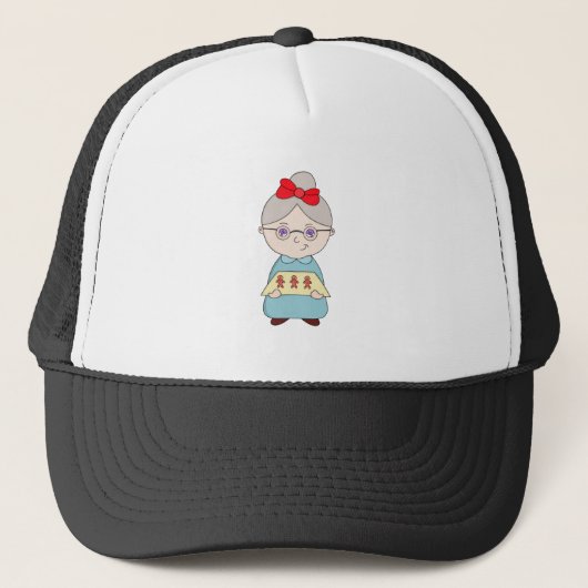 ジンジャーブレッドおばあちゃん キャップ (正面)