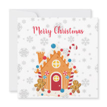 ジンジャーブレッドとメリークリスマスジンジャーブレッドハウス