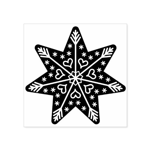 ジンジャーブレッドのアートスタンプ ラバースタンプ (インプリント)