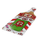 ジンジャーブレッドのクッキーのガラス切断のかい カッティングボード (角)