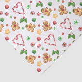 ジンジャーブレッドのクッキー及びキャンデーのティッシュペーパー 薄葉紙 (詳細)