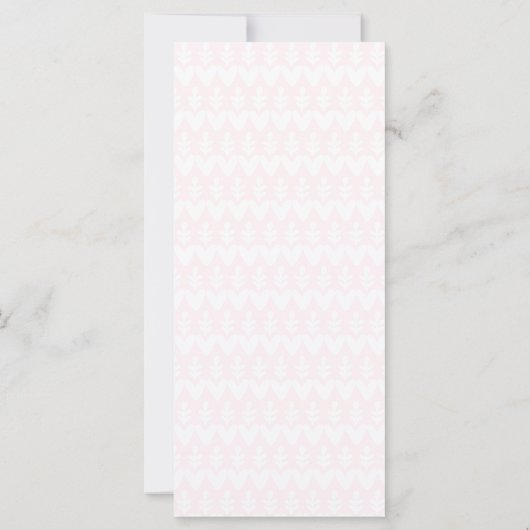 ジンジャーブレッドのクリスマスカード (裏面)