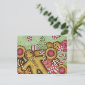 ジンジャーブレッドのクリスマスカード シーズンカード (スタンド正面)