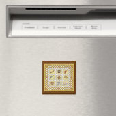 ジンジャーブレッドのクリスマスキッチンマグネットの作成 マグネット (インサイチュ (食洗機))