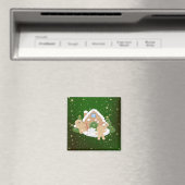 ジンジャーブレッドのクリスマスクッキー マグネット (インサイチュ (食洗機))