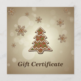 ジンジャーブレッドのクリスマスツリー