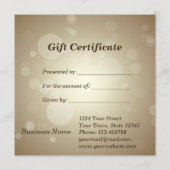 ジンジャーブレッドのクリスマスツリー (裏面)