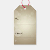 ジンジャーブレッドのクリスマスツリー ギフトタグ (裏面)