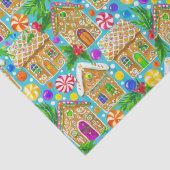 ジンジャーブレッドのクリスマスパターン 薄葉紙 (詳細)