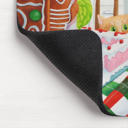 ジンジャーブレッドのサプライズマウスパッド マウスパッド (コーナー)