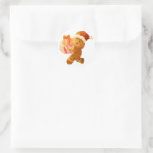 ジンジャーブレッドのシール ラウンドシール (バッグ)