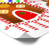 ジンジャーブレッドのシーンプリント、バリューポスター（マット） ポスター (角)