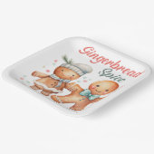 ジンジャーブレッドのスパイスと素晴らしいもの ペーパープレート (傾斜あり)