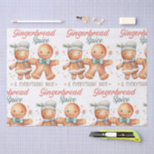 ジンジャーブレッドのスパイスと素晴らしいもの 薄葉紙 (クラフト)