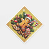 ジンジャーブレッドのナプキン！ スタンダードランチョンナプキン (角)