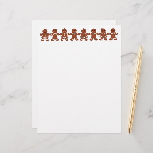 ジンジャーブレッドのレターヘッド (正面/裏面インサイチュ)