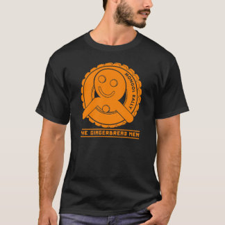 ジンジャーブレッドのロゴ-オレンジ Tシャツ