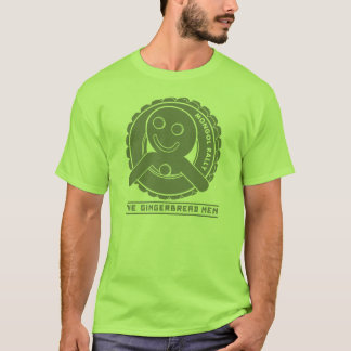 ジンジャーブレッドのロゴ-灰色 Tシャツ