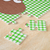 ジンジャーブレッドの休日の男の子 ジグソーパズル (側面)