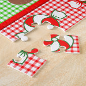 ジンジャーブレッドの休日 ジグソーパズル (側面)