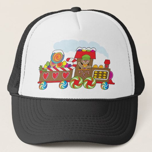 ジンジャーブレッドの列車 キャップ (正面)
