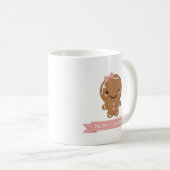 ジンジャーブレッドの女の子のマグ コーヒーマグカップ (正面右)