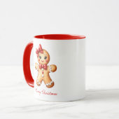 ジンジャーブレッドの女の子 マグカップ (正面左)