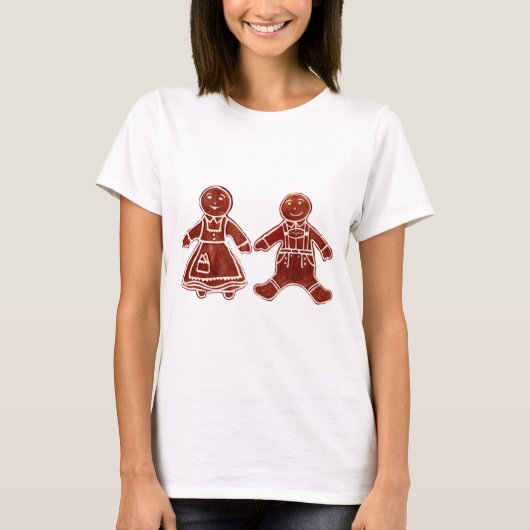 ジンジャーブレッドの子供2のjGibney博物館Zazzle Tシャツ (正面)