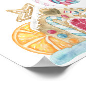 ジンジャーブレッドの家 – ベビーは甘い ポスター (角)