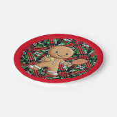 ジンジャーブレッドの漬物 ペーパープレート (アングル)