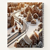 ジンジャーブレッドの町 ノートブック (裏面)