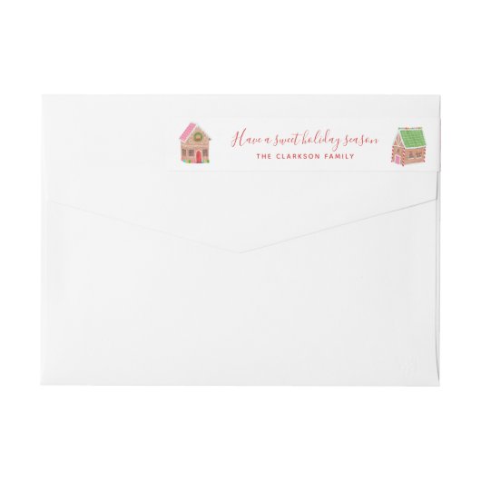 ジンジャーブレッドの通り ラップアラウンドラベル (裏面)