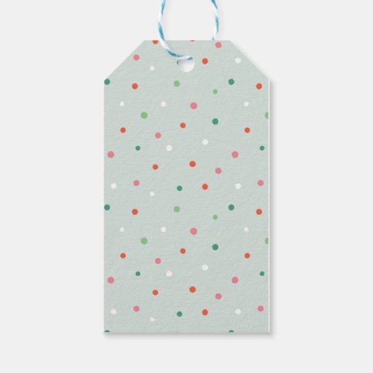 ジンジャーブレッドの願いギフトラベル ギフトタグ (裏面)