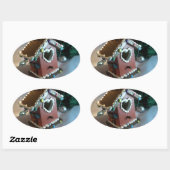 ジンジャーブレッドの鳥小屋Ⅰ 楕円形シール (シート)