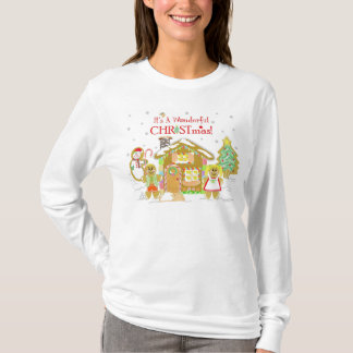 ジンジャーブレッドのCandylandのTシャツ-女性 Tシャツ