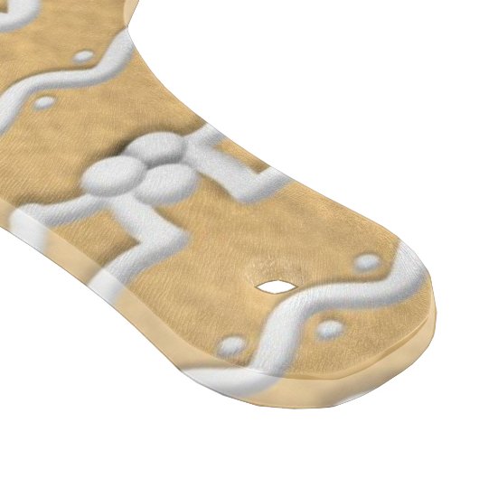 ジンジャーブレッドのcokieのガラス切断のかい カッティングボード (角)