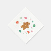 ジンジャーブレッドはナプキンを願う スタンダードカクテルナプキン (角)