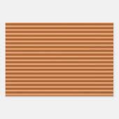 ジンジャーブレッドカラークリスマス ラッピングペーパーシート (正面)