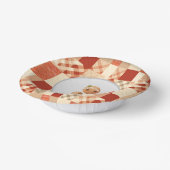 ジンジャーブレッドガールクッキーパーティーボウル ペーパーボウル (傾斜あり)