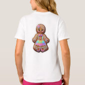 ジンジャーブレッドガール Tシャツ (裏面)