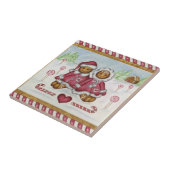 ジンジャーブレッドキッチントリベット タイル (側面)