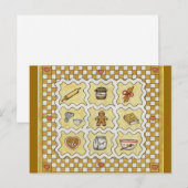 ジンジャーブレッドキッチンレシピ/ポストカード ポストカード (正面/裏面)