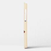 ジンジャーブレッドクッキーのクリスマスユーモアのブラウン Case-Mate iPhoneケース (裏面 / 左)