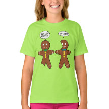 ジンジャーブレッドクッキーのクリスマスユーモアの緑