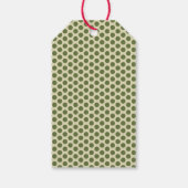 ジンジャーブレッドクッキークリスマスギフトラベル ギフトタグ (裏面)