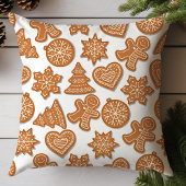 ジンジャーブレッドクッキークリスマス ピロー