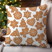 ジンジャーブレッドクッキークリスマス ピロー