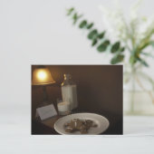 ジンジャーブレッドクッキーサンタクロース シーズンポストカード (スタンド正面)